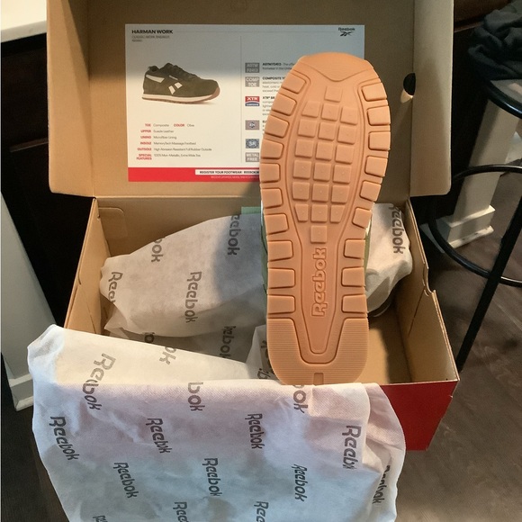 HARMAN WORK CLASSIC WORK REBOOK SNEAKER AND VOLCOM WORKWEAR SNEAKER SIZE 11 - Picture 5 of 6